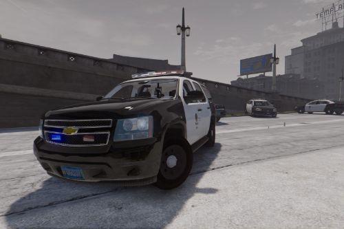 2013 Chevrolet Tahoe LAPD [Unlocked | Template | 4K]